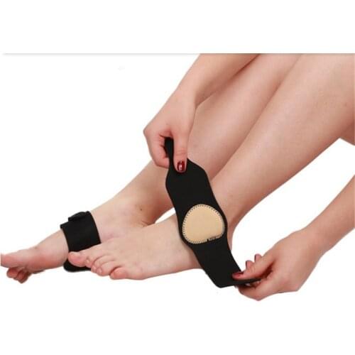 1pair Soft Silicone Gel Insoles for heel spurs pain Foot cushion Foot Massager Care Half Heel Insole Pad Height Increase