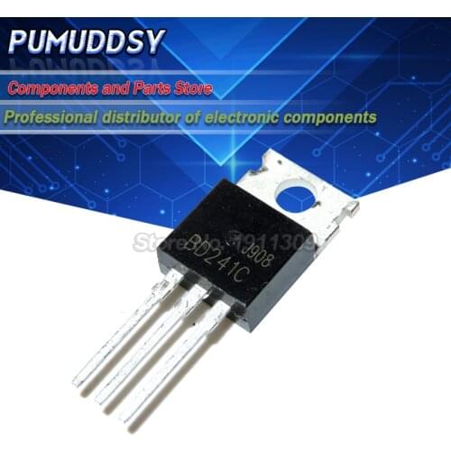 10PCS transistor BD241C BD241 TO-220 transistor IC