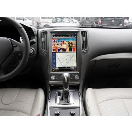 12.1Inch Vertical Tesla Screen Android Navigation Radio Player For INFINITI G25 G35 G37 Q40 Q60 2005-2017