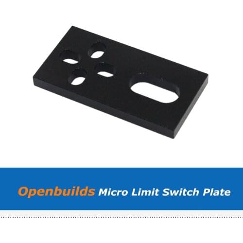 5pcs/lot Aluminum Micro Limit Switch Endstop Plate For Openbuilds C-beam 3D Printer Parts CNC V-slot Printer Stand Bracket