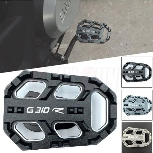 Motorcycle Parts Rear Foot Brake Lever Peg Pad Enlarge Extender Footrests Pedals For BMW G310R G310 R 2017 2018 2019 2020 G310-R
