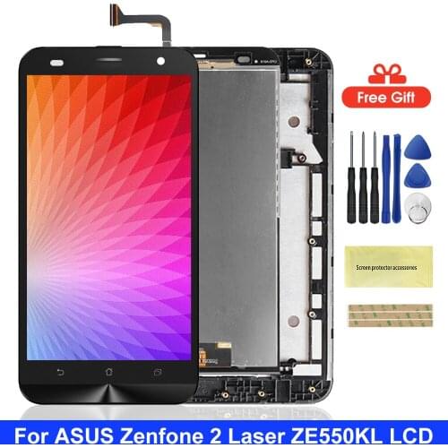 Display Screen for ASUS Zenfone 2 Laser ZE550KL Z00LD LCD Display Touch Screen Assembly Parts For ASUS ZE550KL Screen