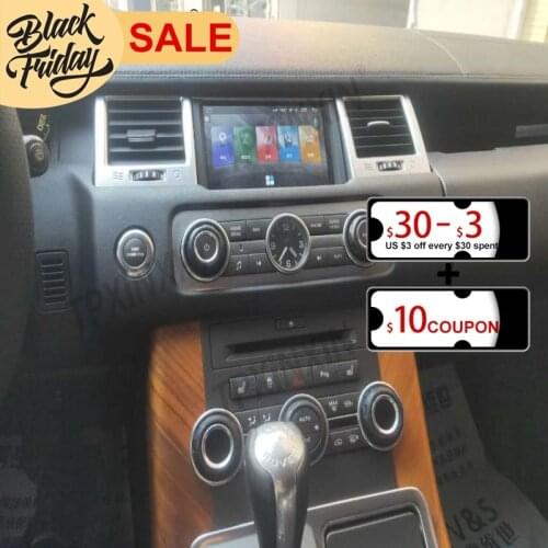 DSP Android 10.0 4G+64G For Land Rover Range Rover Sport 2010-2013 GPS Navi Multimedia Player Auto Radio Tape Recorder Head unit