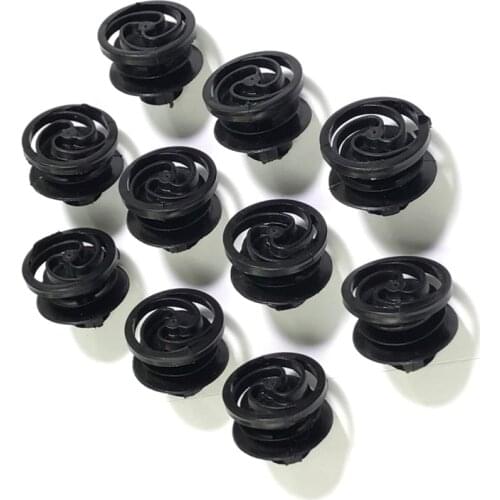 JEAZEA 3B0-868-243 10Pcs New Door Trim Panel Retainer Clip Fasteners For VW Golf Jetta R32 Mk4 Passat B5 1998- 2011 2012 2013