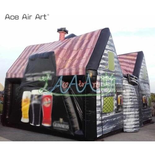 Customized commercial oxford inflatable pub bar tent blow up party tent inflatable pub house for party drinking