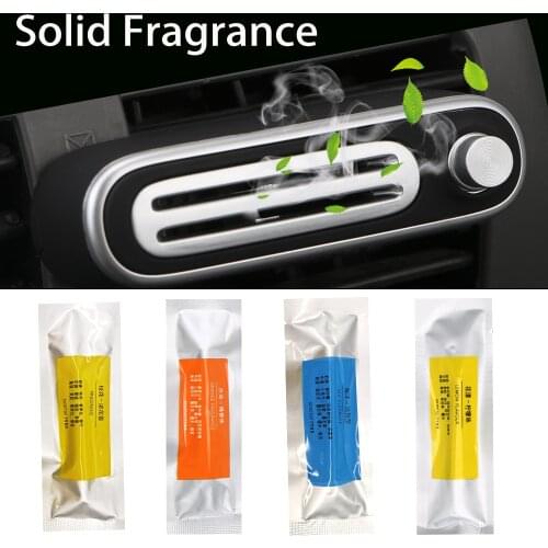 Air Vent Perfume Solid Perfume Diffuser Car Air Freshener 4 kinds Flavor Smell in the Car Styling With Aroma Sticks