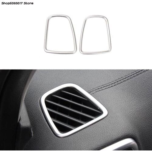 Car Instrument panel air conditioning AC outlet decoration frame Trim Cover For Kia Sportage QL 2016 2017 2018 2019 2020 2021