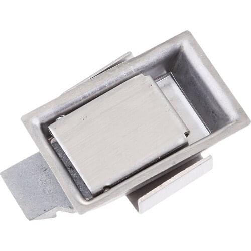 Flush Mount Single Point Handle - Stainless Steel Locking Interior Door Paddle Latch Safety Release Lock for Boat RV Toolboxes