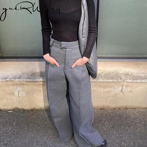 Yuerwang Women's Wide Trousers