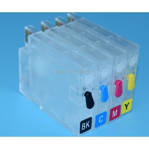 Refillable Ciss Ink Cartridge For HP711 with auto reset chip For HP T120 T520 Designjet Printer Cartridge with ink bag insdie