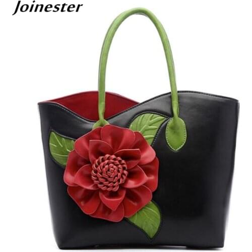 Women Handbags Vintage Flower Tote Bags for Ladies PU Leather Tote Purse Retro Cross Body Messenger Bag Color Block Bride Bags