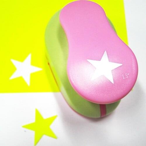 1.5" Pentagram Craft Punches Tools Punch Hole Puncher Paper Shape Eva Cutter For Scrapbook Scrapbooking Embossing Punchers Star