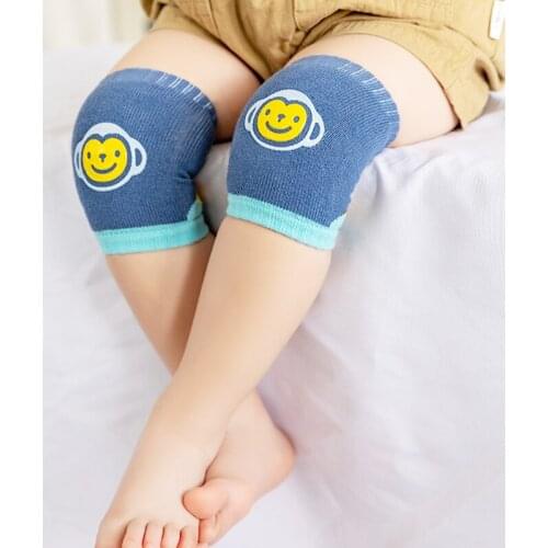 1 Pair Cotton Baby Knee Pads Kids Protector for Baby Leg Warmer Knee Support Protector Baby Kneecap