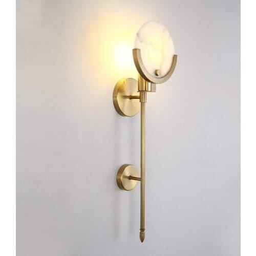 Bar Club luxury LED Wall Lamp hotel fixture indoor lighting for Living Room Copper Lampara Wall sconces E14 Wall Light led light
