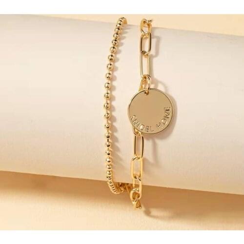 Double-layer Pearl Bracelet with cool air