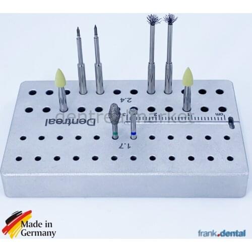 Frank Dental Nitibrush Peri-İmplantitis Burs Set - Dental periimplantiitis clean - İmplant Clean