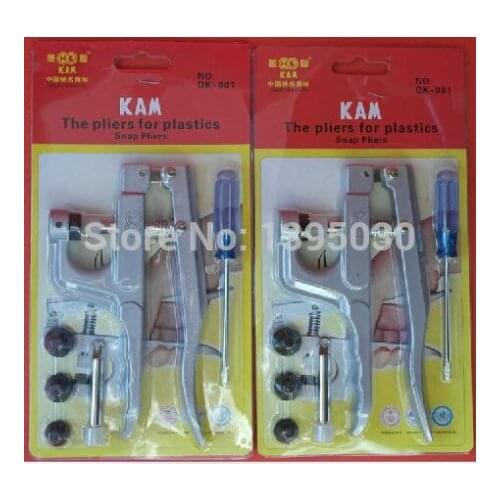 Kam Plastic Snap Button Plier DK-001 Snap Tool 10PCS