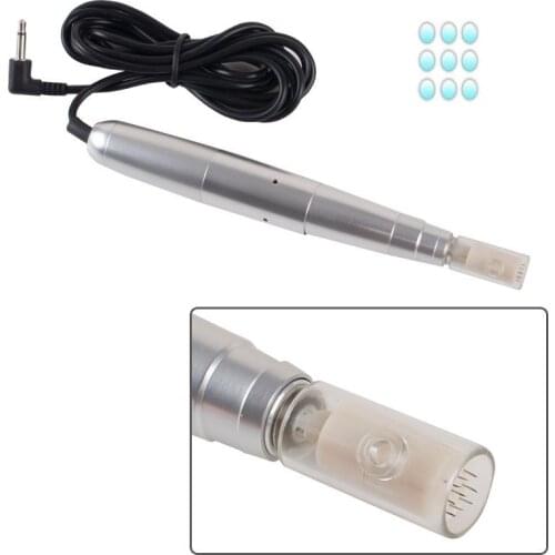 Royun Replace 10 Pcs MTS 9 Pins Square Micro Semi SPMU Cartridge Needle Fit For Nouveau Permanent Makeup Tattoo Machine Pen