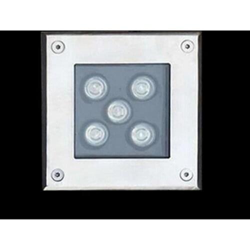 Square LED Underground Lights 4W 5W 6W 9W 12W 16W Red/Blue/Green/WarmWhite LED Floor Lamps Outdoor Lighting AC85-265V/DC12V