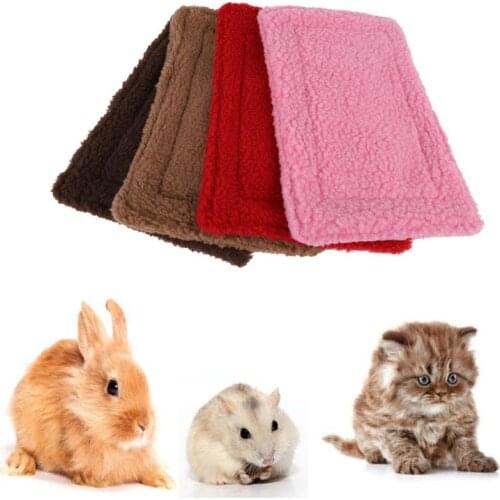 Small Animal Guinea Pig Hamster Bed House Warm Squirrel Hedgehog rabbit Chinchilla Bed mat House Nest Hamster Accessories
