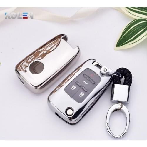 Soft TPU+PC Car Remote Key Case Cover Shell For Buick For Chevrolet Cruze Aveo Trax For Opel Corsa Astra Meriva Antara J Zafira