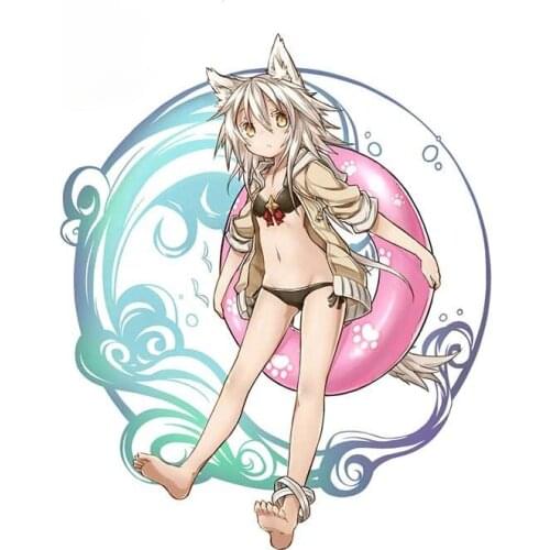 Personality Creative Design Girl Swimming Laps Auto Decal Graffiti Stickers Fashion Body for Car Suitable for Fold GTR EVO SX