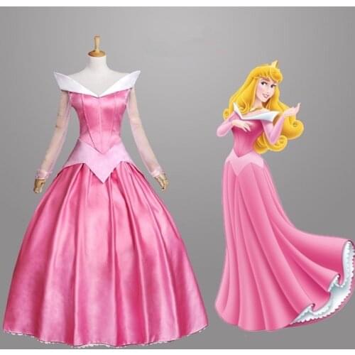 Adults aurora sleeping beauty dress princess costumes Costumes princess aurora dress adult sleeping beauty cosplay dresses