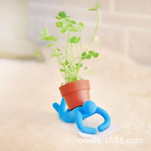 Recommended explosion models Steel Products Desktop creative novelty cultivated informants planting potted plants wholesale offi