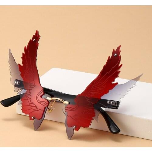 Veshion Cat Eye Sunglasses Women Party Gifts Big Funny Vintage Sun Glasses for Laides 2021 Red Green Decoration Boutique