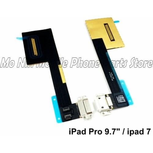 High Quality Charging Port Flex Cable + USB Dock Connector Charger Repair Parts For iPad Pro 9.7" 10.5" 12.9"