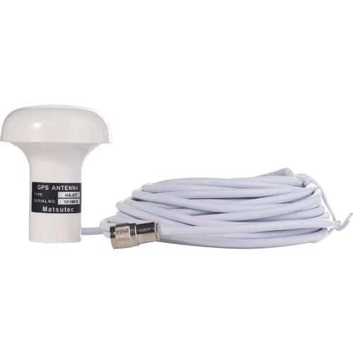 Matsutec 1 pcs of GPS Antenna HA-017 Marine Gps antenna with 10 meter cable TNC connector