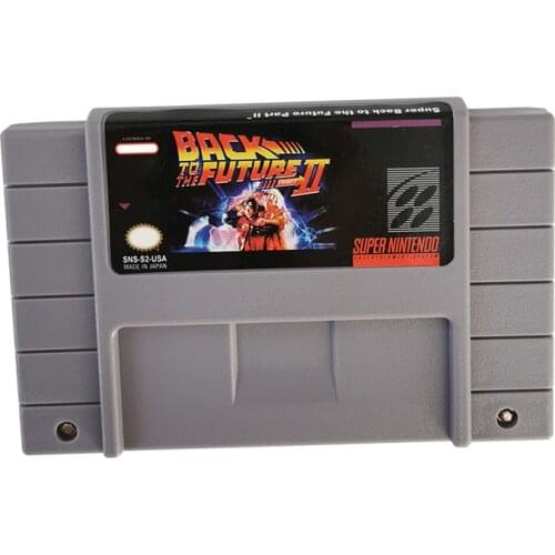 16 Bit game with box for snes game cartridge English language