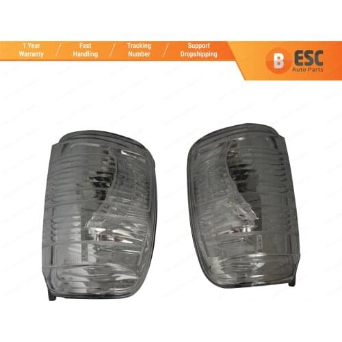 ESC ESP594 Side Door Wing Mirror White Indicator Lamp Lens 1847387-1847389 Left and Right for Ford Transit 2013-On