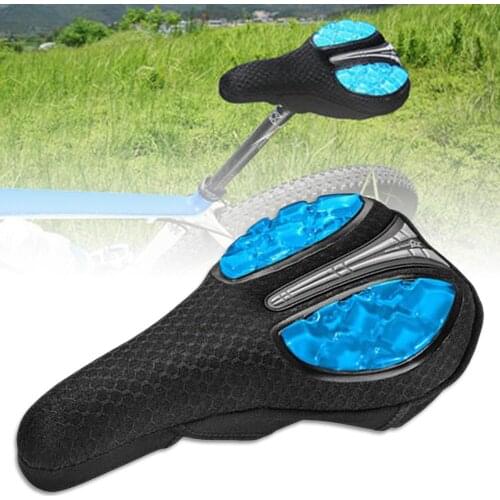 Bicycle Saddle Liquid Silicon Gels Bike Saddle Cover Cycling Seat Mat Comfortable Cushion Soft Seat Cover Bicycle Accessories