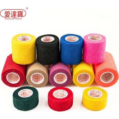 Free Shipping Waterproof 4 Sizes Sports Kinesiology Tape Elastic Self Adhesive Muscle Bandage Strain Injury Support
