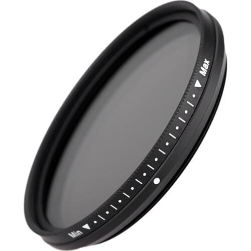 Fotga 52mm Slim Fader Variable ND Filter Adjustable Neutral Density ND2 to ND400