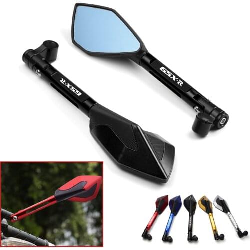 GSX-R For Suzuki GSXR 150 600 750 1000 1100 GSXR125 GSXR150 Motorcycle Handlebar End Mirrors Anti Glare Hawk-Eye Rearview Mirror