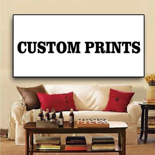 Customized Your Photo Canvas HD Prints Paintings Decorative Poster Wall Art Modular Pictures For Living Room Unframed