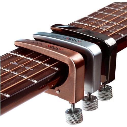 Exquisite Classic Guitar Folk Acoustic Electric Tuner Quick Change Trigger Guitar Capo Key Clamp