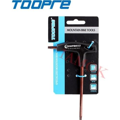 TOOPRE Bicycle 41.3g Black Disc Brake Rotor Tool Alloy Steel Iamok Bike Ultra Light T25 Torx Spanner