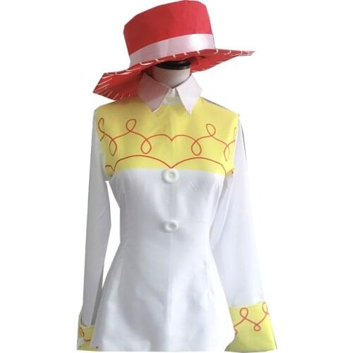 2019Jessie Cosplay Costume Halloween Costume Cowgirl Costume suit Jessie Costume