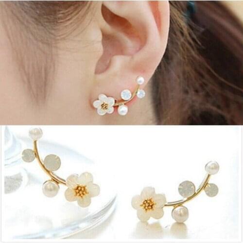 YaYI Fashion Jewelry Hot Selling Simple Stylish Star Women Drop Earrings Shiny White Zircon Exquisite Versatile Female Earring