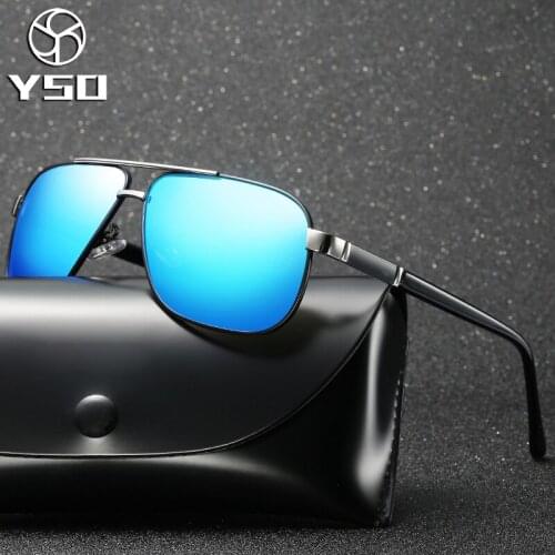 YSO Men Polarized UV Protection Sunglasses New Fashion Men Sun Glasses For Car Driving Hiking Fishing 385
