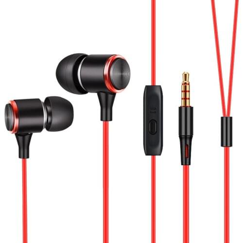 New Style E3L Wired Gaming Earphone High bass dual drive stereo Headphones In Ear Earbuds handsfree Headset With Mic For Phone