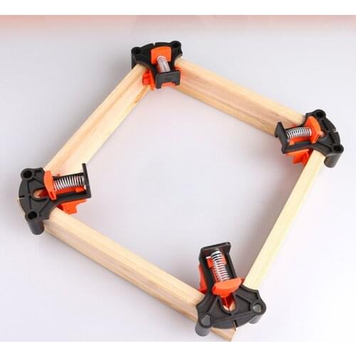Woodworking Right Angle Clip 60°90°120°Fixer Photo Frame Clip Picture Frame Clip Household Tools Woodworking Quick Clip