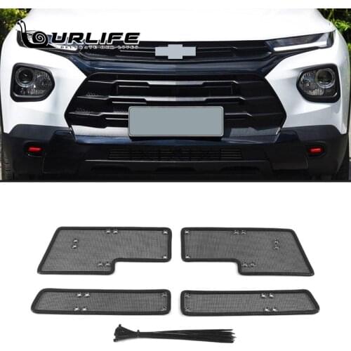Car Insect Screening Mesh Front Grille Net Cover Kit for Chevrolet TrailBlazer 2019 2020 2021 Accessories