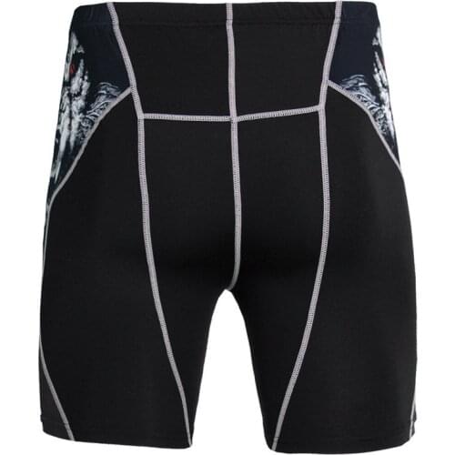 NEW 3D Print Summer Running Shorts Men Quick Dry Men Fitness Short Pants Gym Training Jogging Compression Tights Sports Shorts