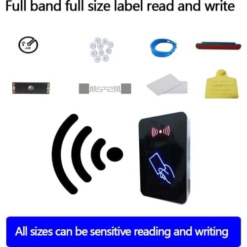 UHF RFID 860-960Mhz ISO18000-6C EPC C1GEN2 FD-603 Label and Card Read Writ Kill Lock Encode With Free Software