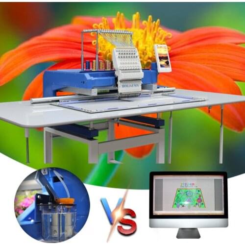 10 Years Service!!!Single Head Similar To Used T Ajima Barudan Gemsy Computerized Embroidery Machine Price for Sale 500*1200mm