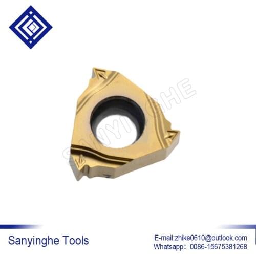 Free shipping high quality sanyinghe 10pcs/lots RT16.01N-AG60 YBG201 cnc carbide turning inserts threading inserts